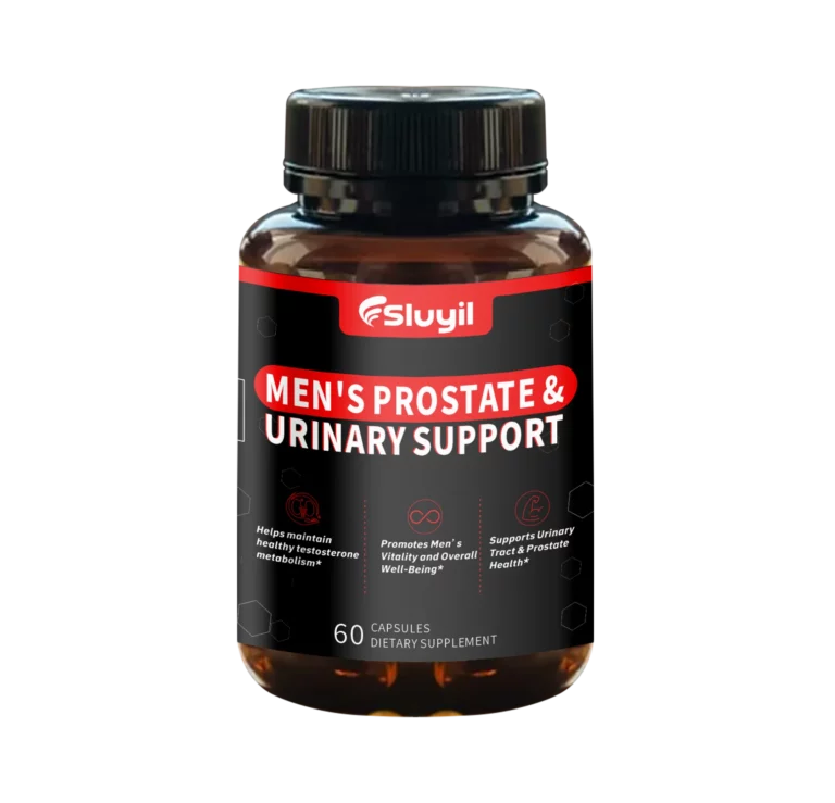 Vegetable prostate support capsules with private label bottle packaging